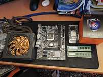 Pc componente 16 gb ram 450w psu GPU rx 580 8GB