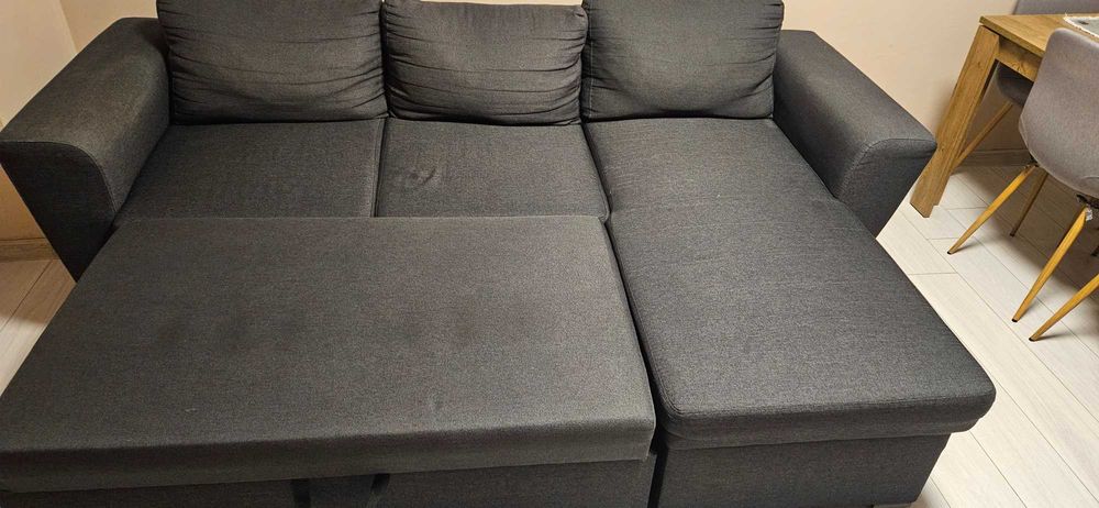 Ъглов разтегателен диван