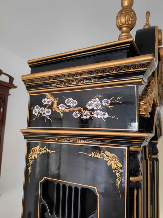 pendula,ceas,de podea,nemtesc,FRANZ HERMLE,8 ciocanele,3 melodii