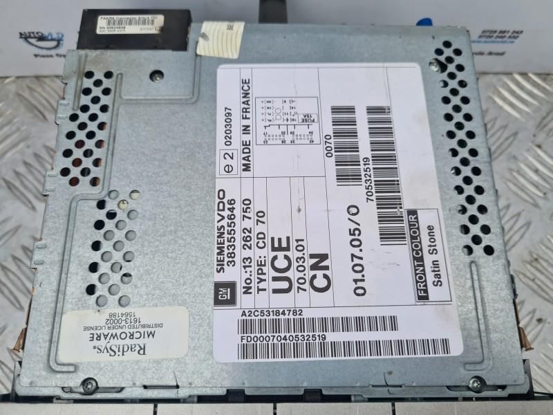 CD 70 NAVI Navigatie Opel Astra H