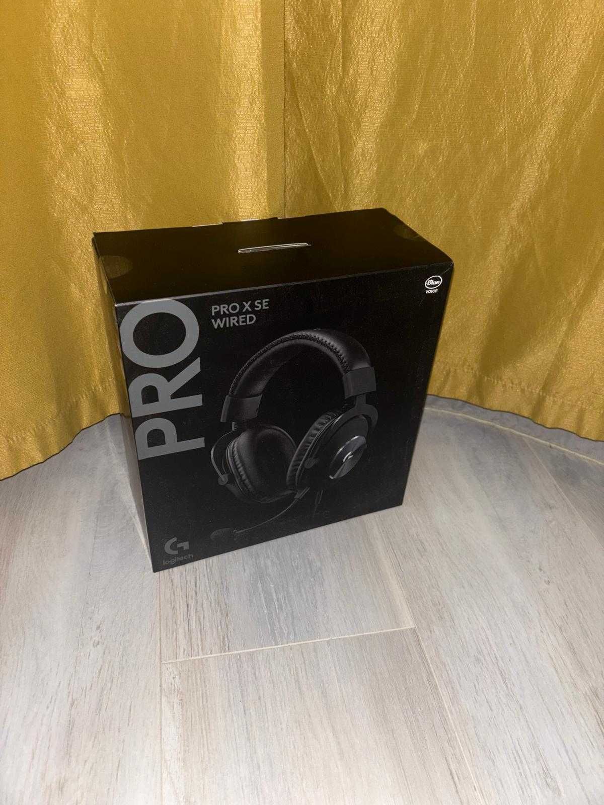 Căști Gaming Logitech G Pro X SE Wired – Noi sigilate