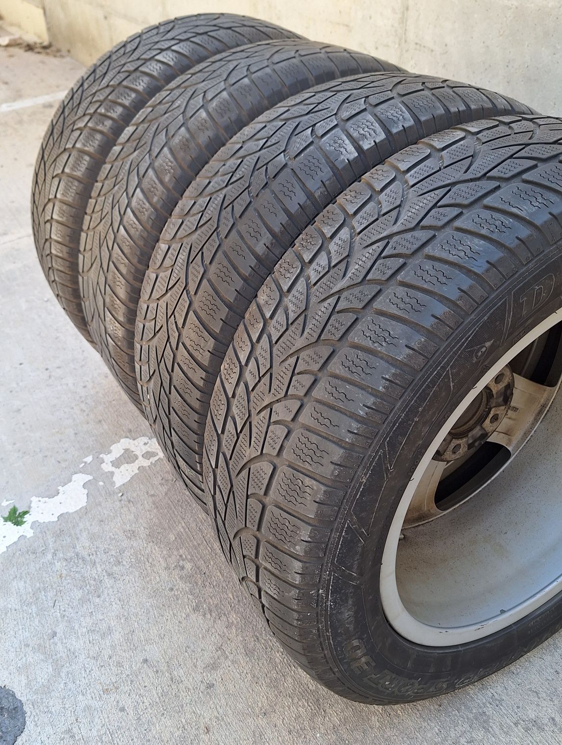 Оригинални Джанти Ауди A6 5х112R18 ET38 и гуми  Dunlop 235х55R18