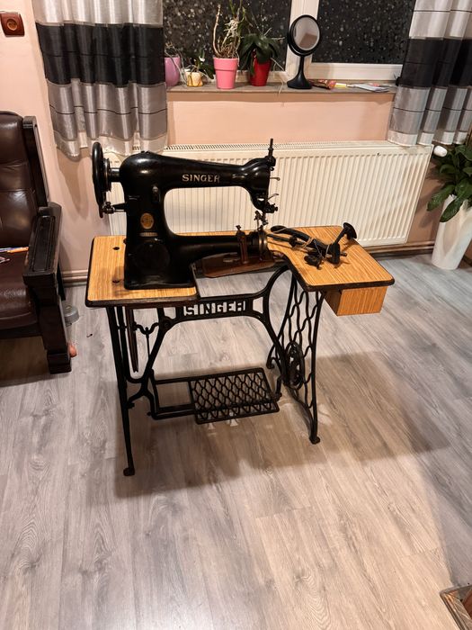 Masina de cusut piele singer 1890