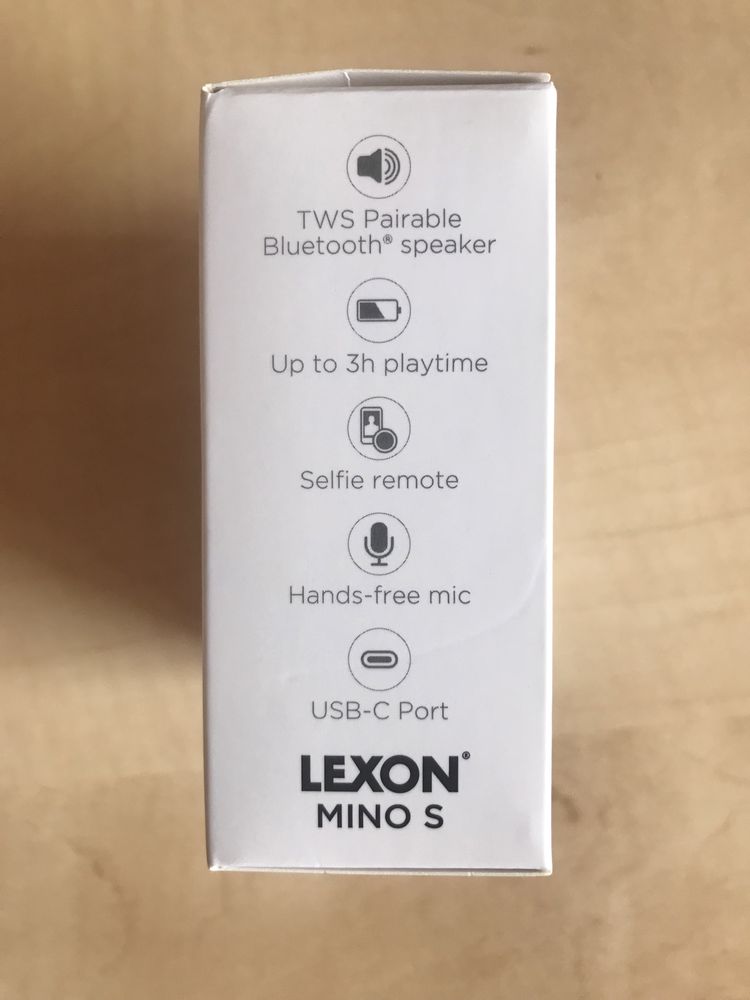 Mini boxă portabilă Lexon Mino S