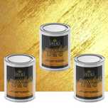 Pachet Promo 1,5 L, Vopsea Decorativă de Lux Royal Oro Auriu