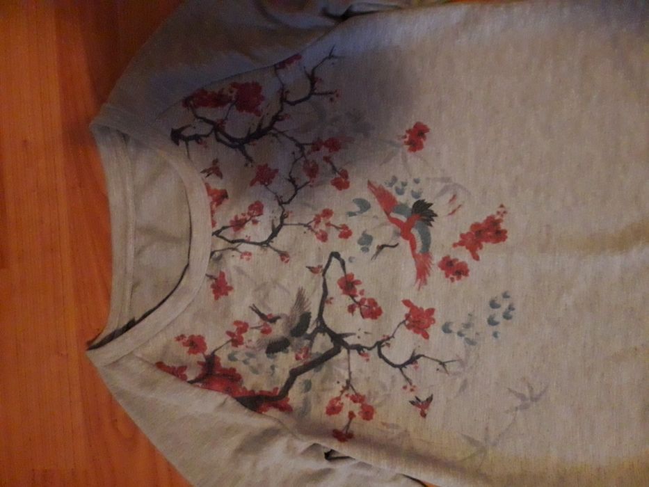 Bluză fete nouă, gri