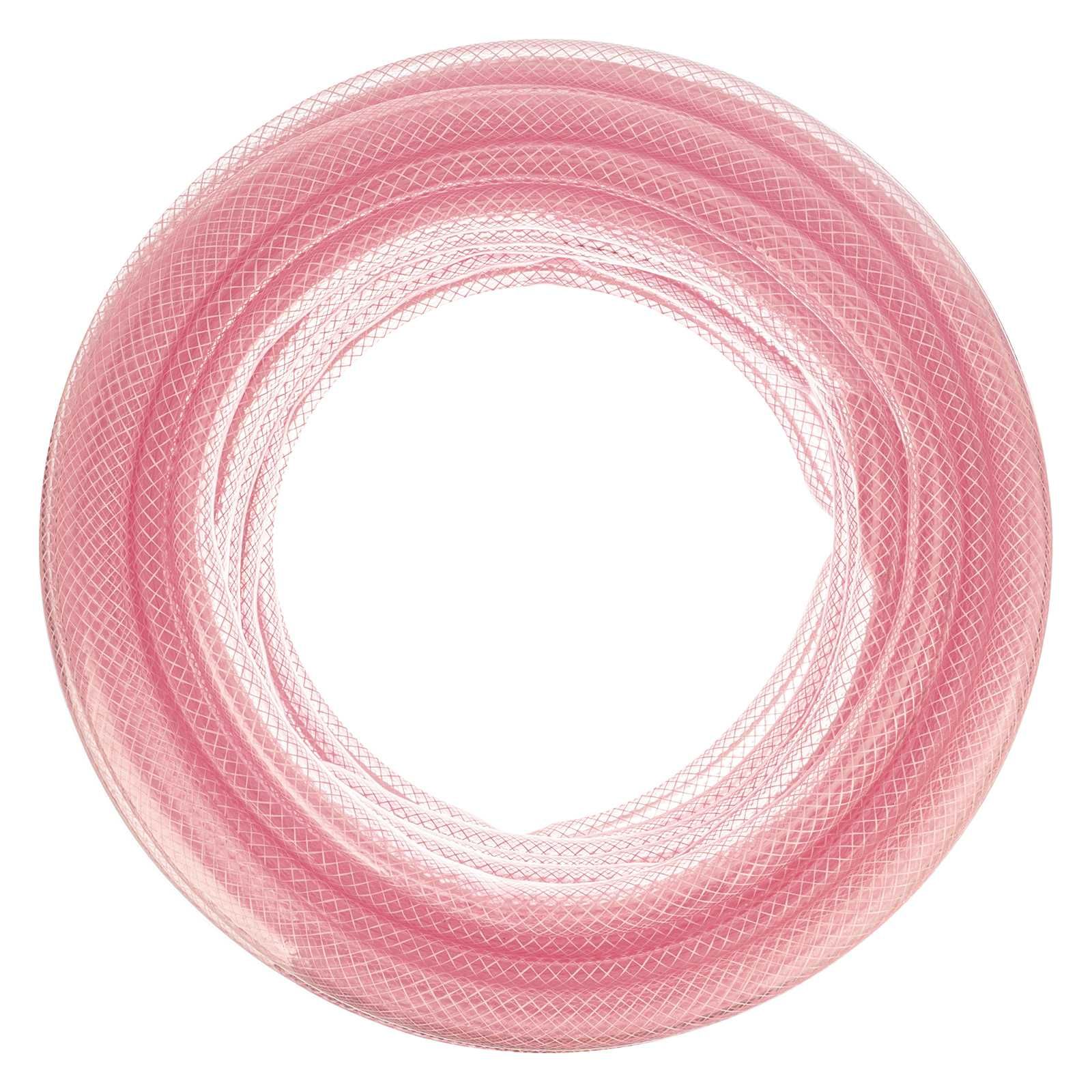 Шланг эластичный прозрачный розовый Palisad