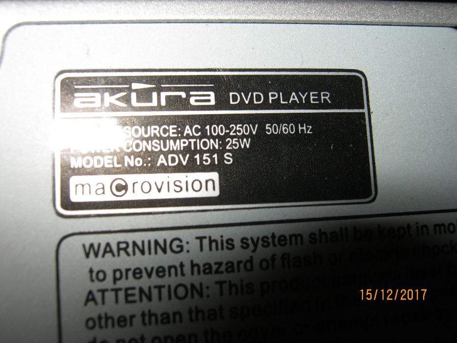 DVD Player Akura