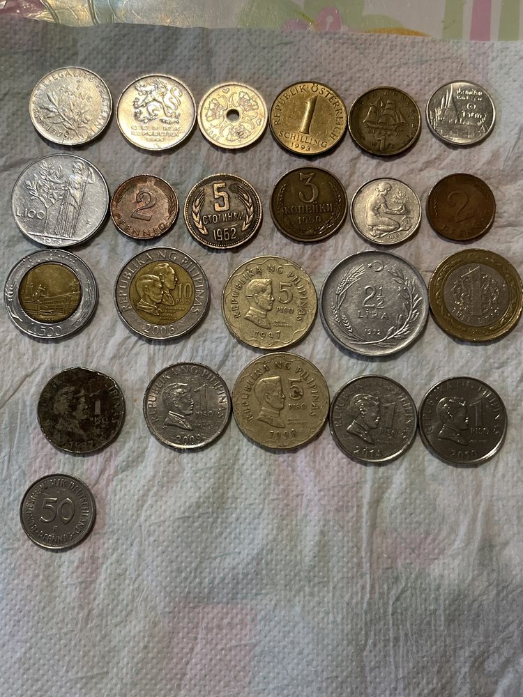 Monede vechi si foarte vechi