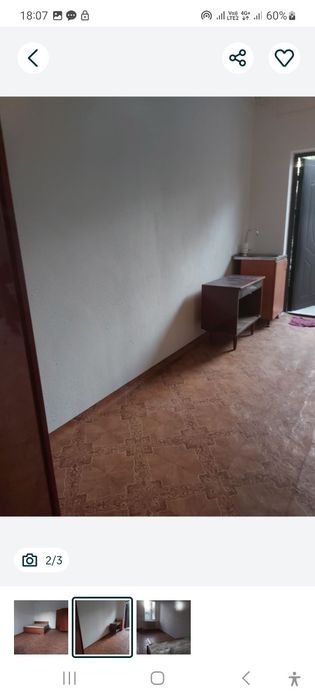 Слам однокомнатную времянку