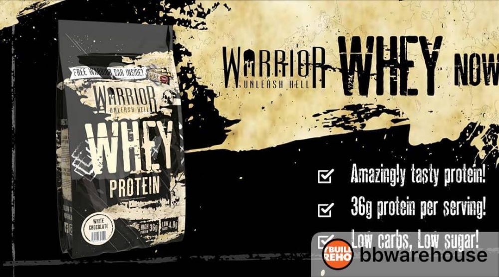 Warrior Whey 100% Суроватъчен протеин FitnessHome.BG