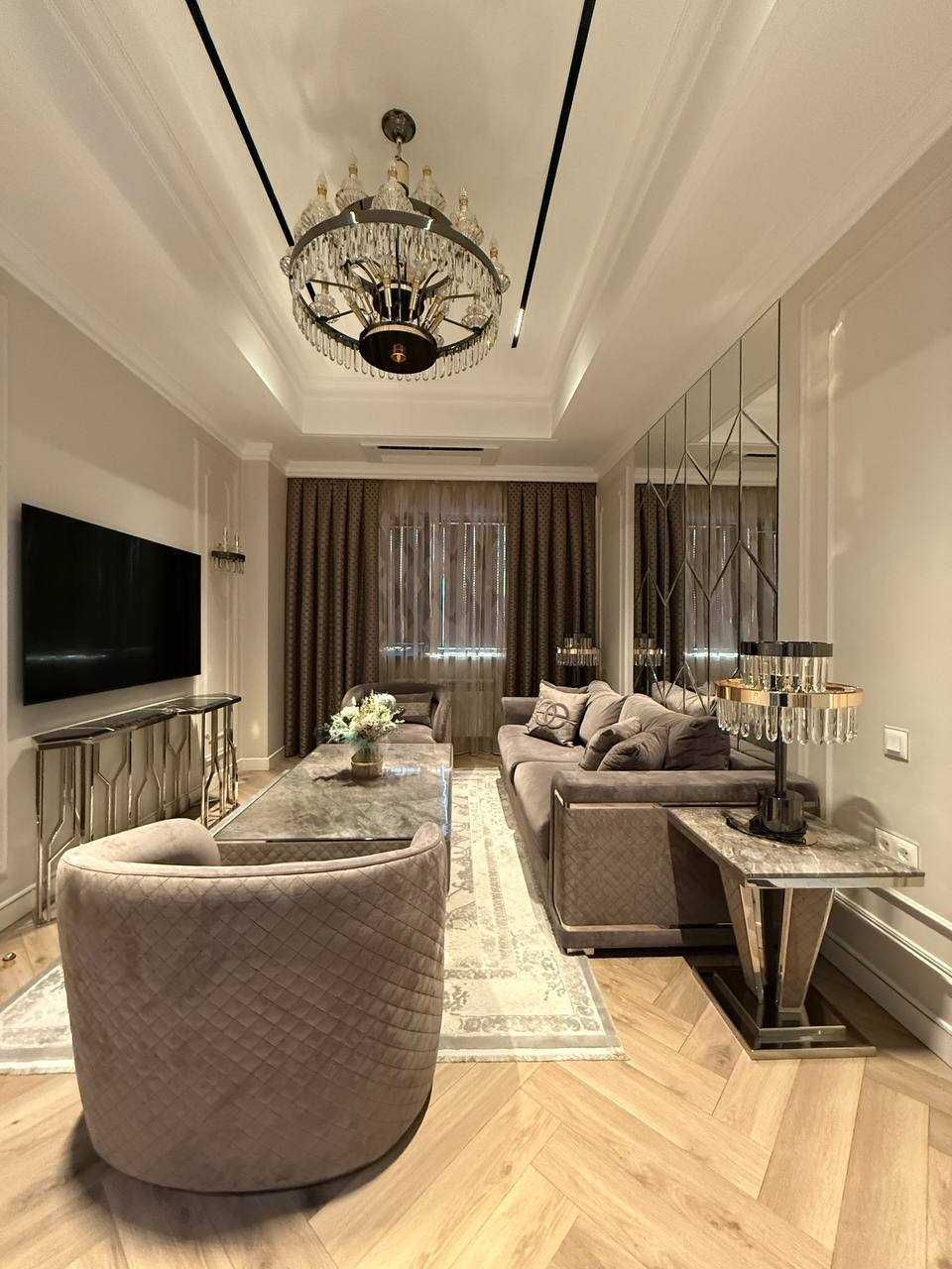 Сдаётся уникальный пентхаус Жк Gardens Residense
