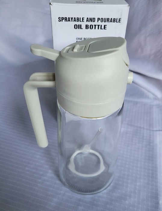 Стъклени оливерници 470 мл (16oz) – 2 в 1 употреба - спрей/оливерник