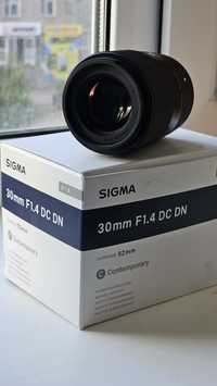 Sigma 30 f 1.4 для Sony e