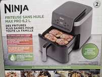 Friteuza cu aer cald Ninja Max Pro AF180EU, capacitate mancare 1.2 kg