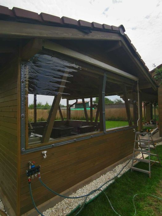 Inchideri terase-Folie transparenta-Cristal