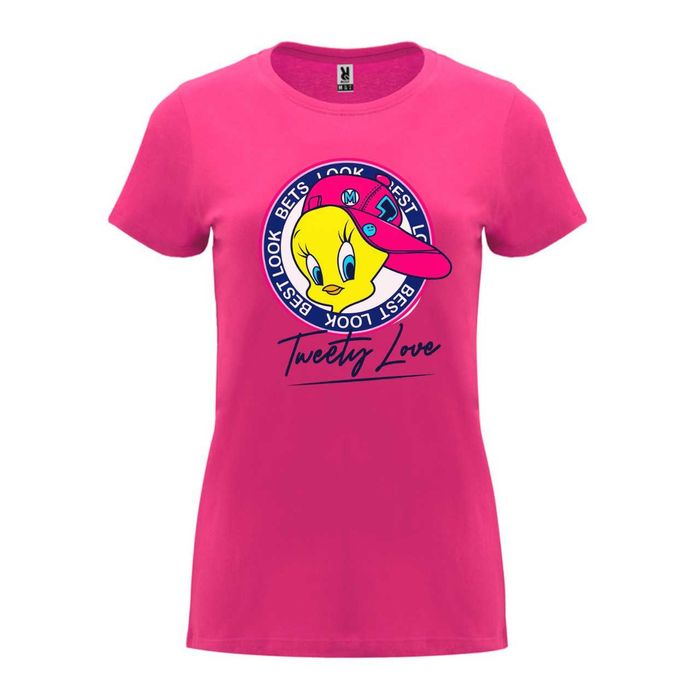 Дамски тениски на едро и дребно , бяла и розова тениска