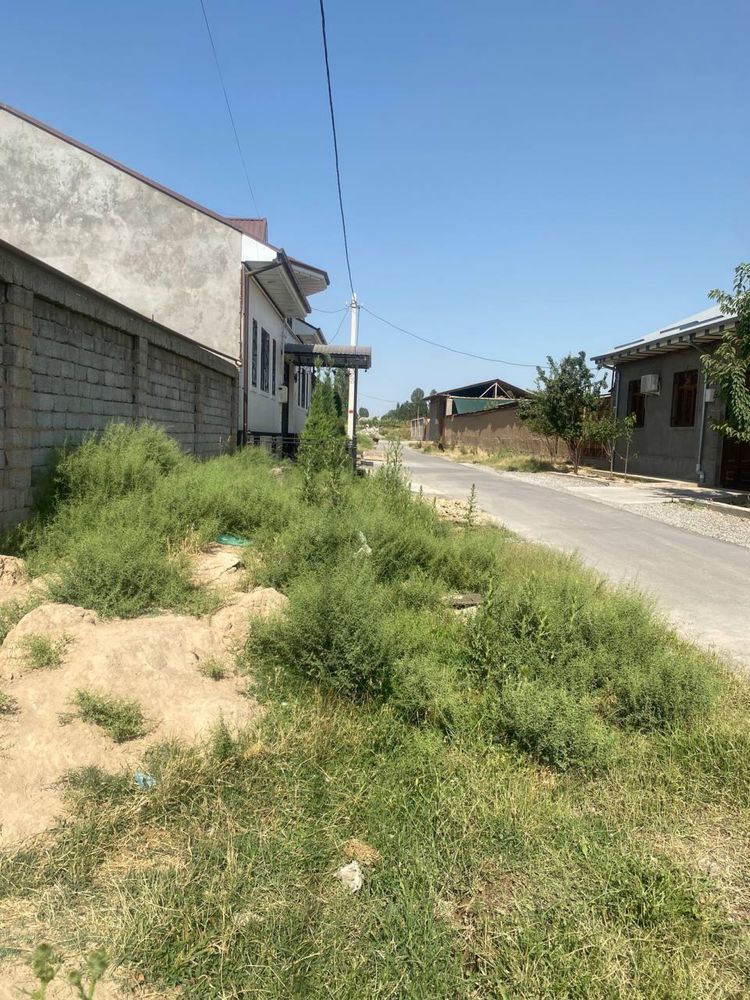 Uchastka sotiladi yer xisobida 6 sotix