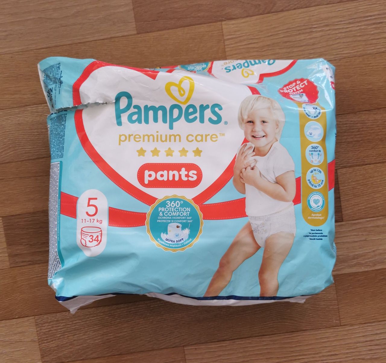 Гащички Pampers premium care 5