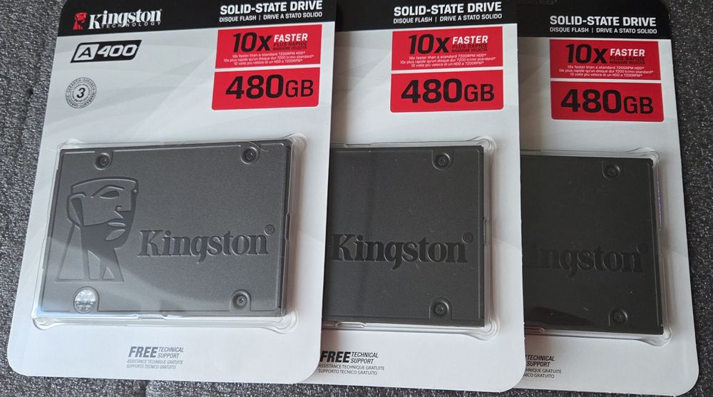 SSD 500GB / 480 Gb Crucial BX500 Sata 3  2.5"