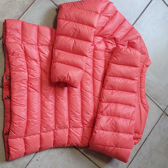 Дамско яке с еко пух