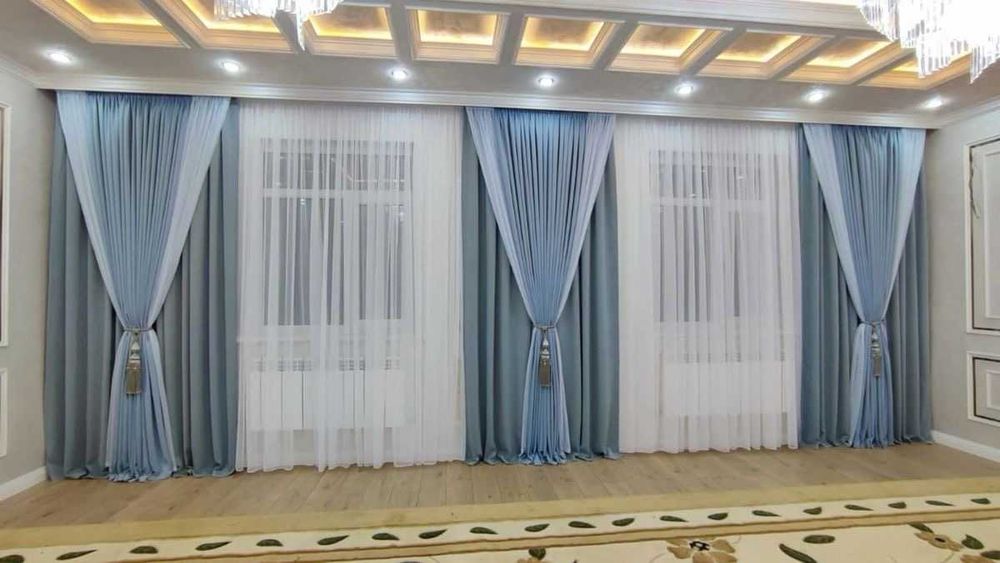 Шторы | Римские шторы | Установка карнизов | Pardalar    Sh909