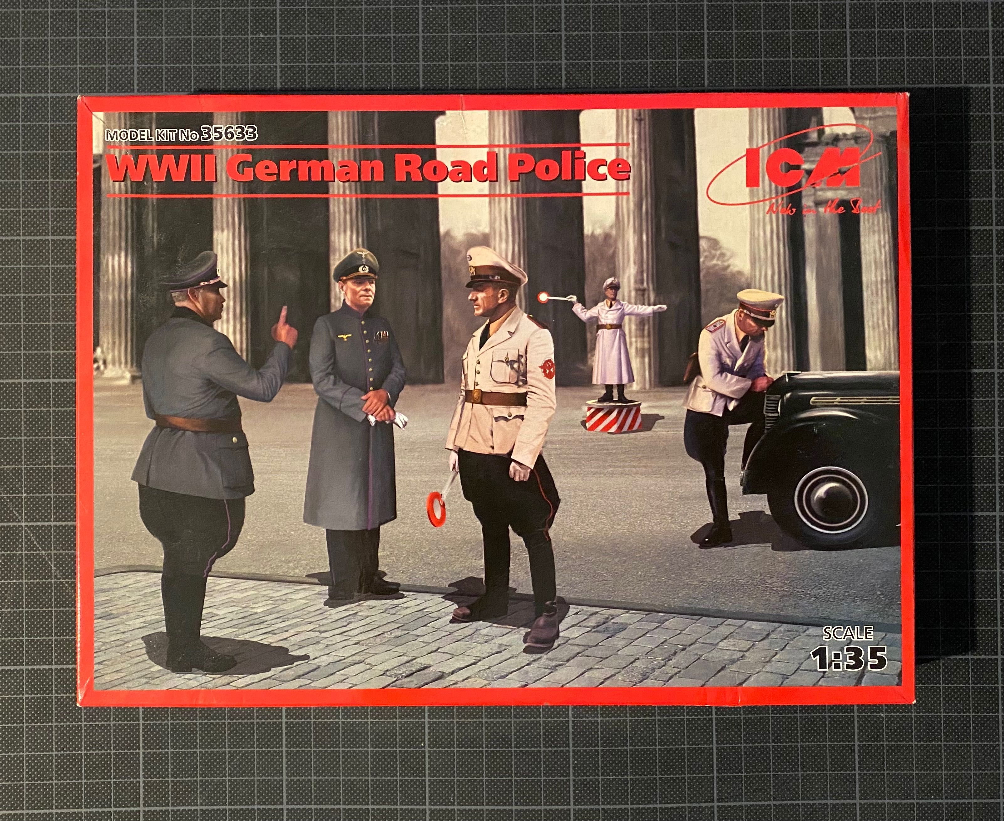 Figurine WWII German Road Police 1:35
