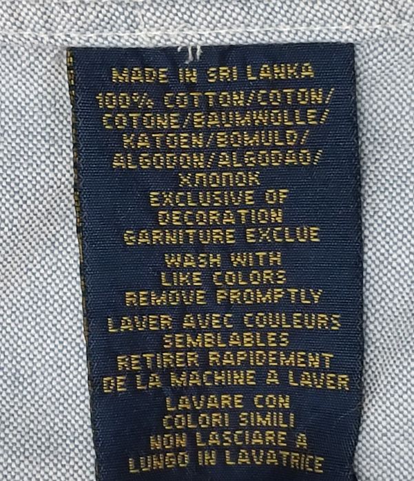 POLO Ralph Lauren оригинална риза L памучна дълъг ръкав