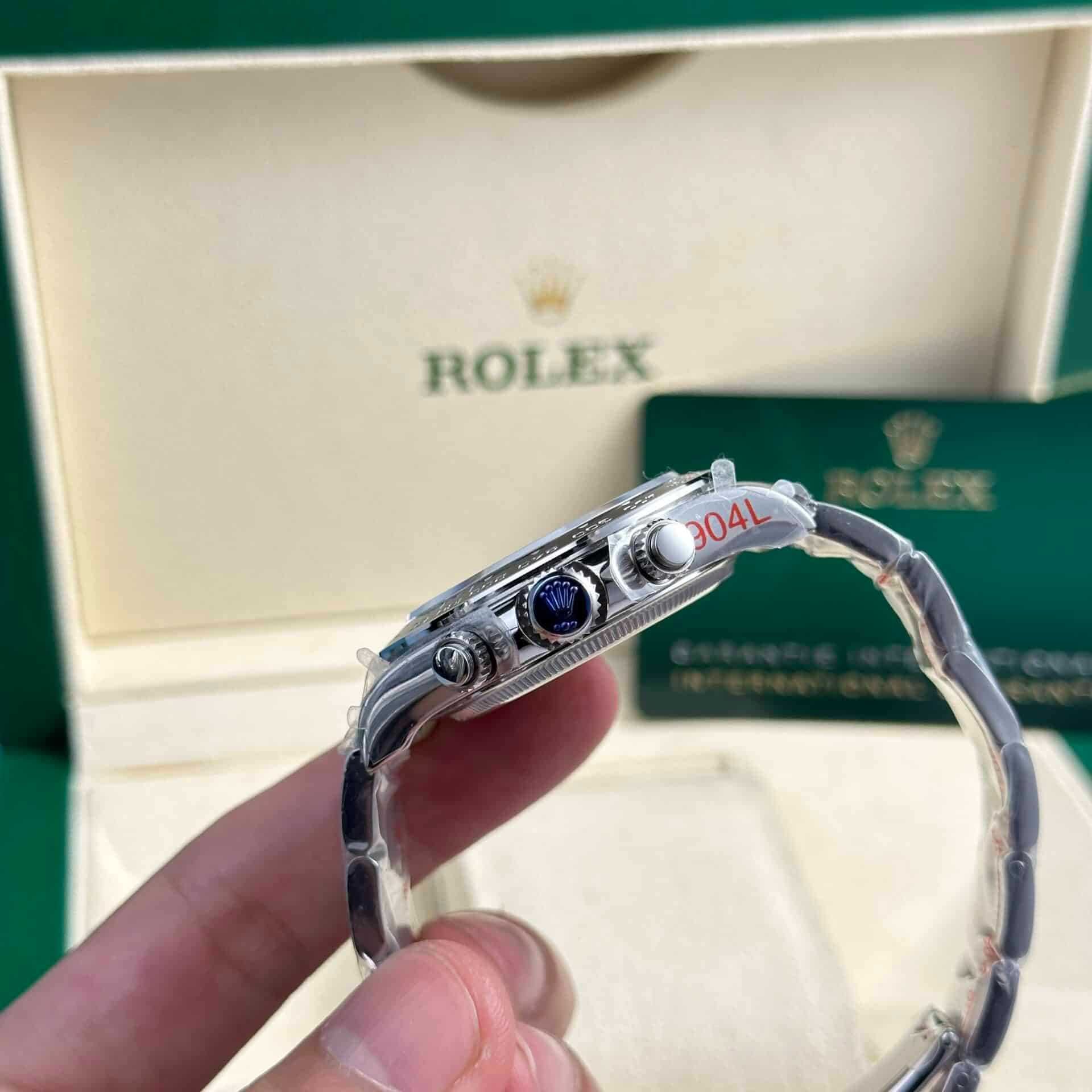 Rolex Daytona 4131 Silver Black bazel