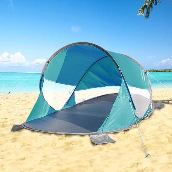 CORT DE PLAJA POP-UP cu protectie solara UV80