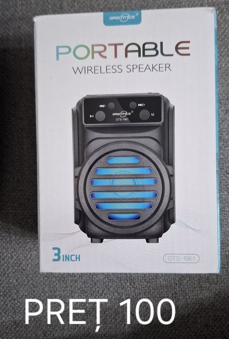 Vind boxă Bluetooth