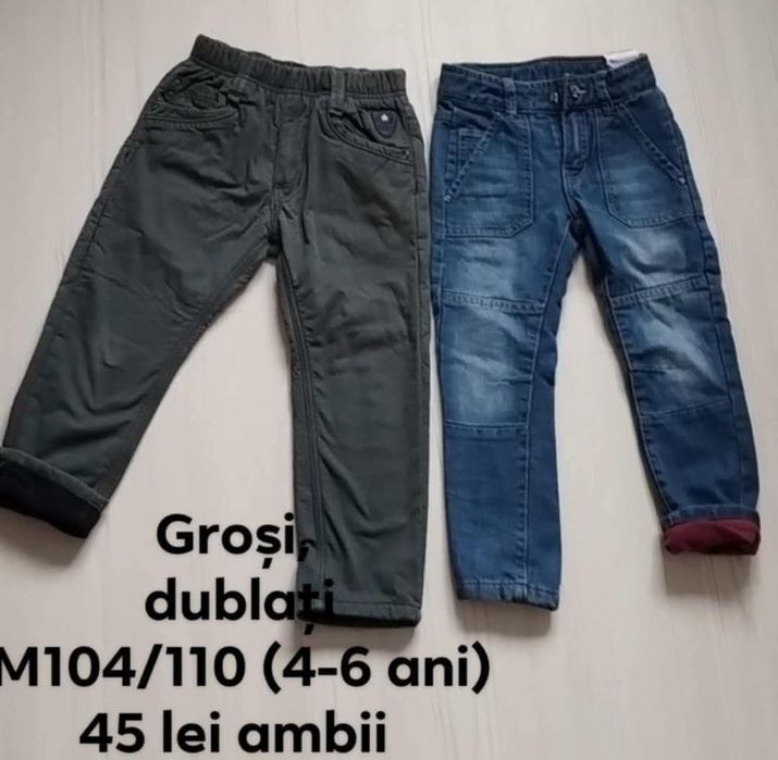 Pantaloni groși 4-6 ani
