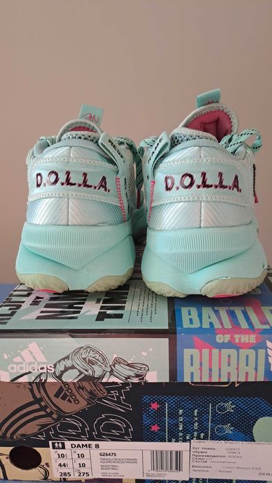 Баскетболни обувки ADIDAS DAME 8  р.44 2/3