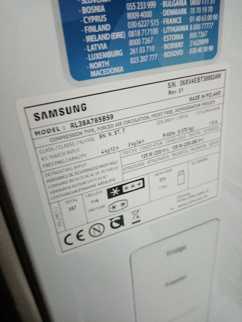 Combina frigorifica Samsung Bespoke (inox)