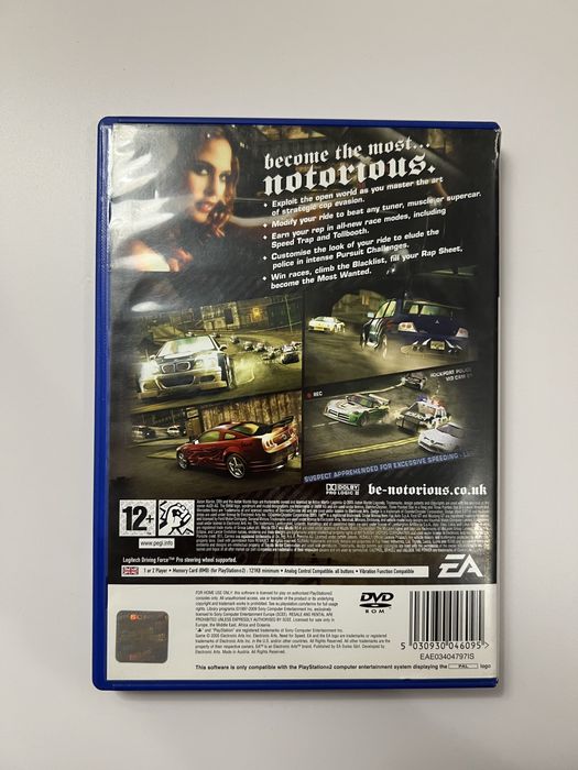 Joc PlayStation 2 PS2 Need for Speed - Most Wanted