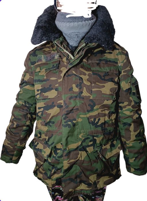 Армейский , очень теплый бушлат