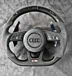 Audi RS/S-Line спортен волан – A3, A4, A5, Q5, Q7, Q8, TT (2019–2024)