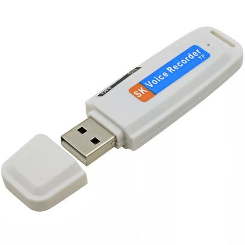 Stick USB Spion Reportofon iUni STK99, Alb