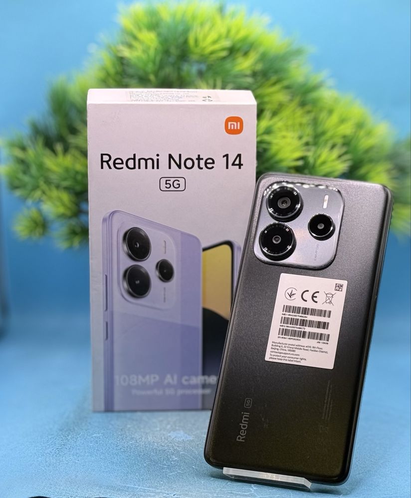 Xiaomi Redmi Note 14, 6GB RAM, 128GB, Midnight Black