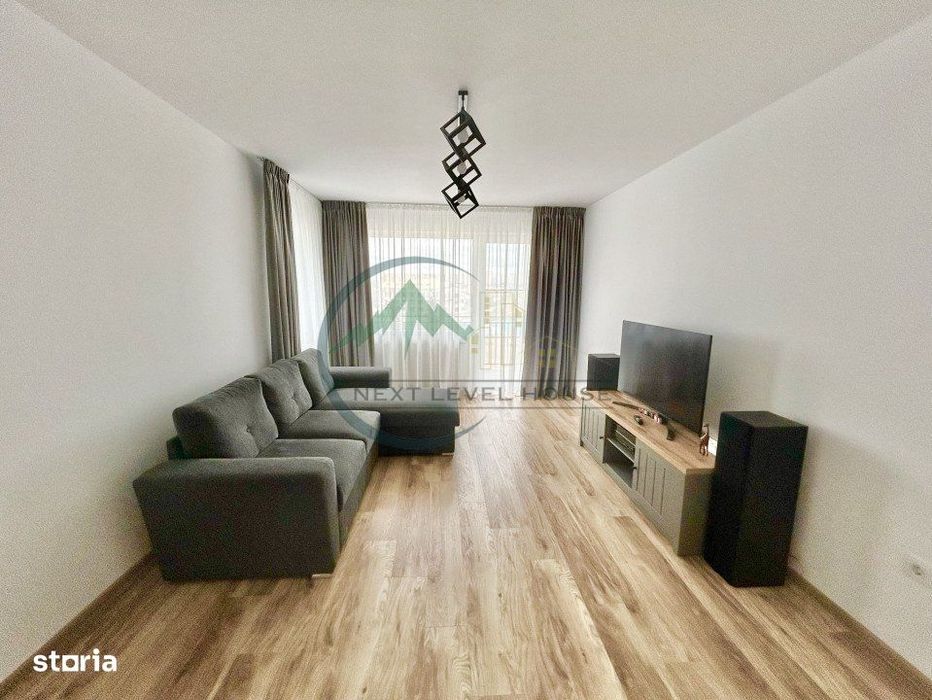 Apartament 3 camere, bloc nou, mobilat si utilat