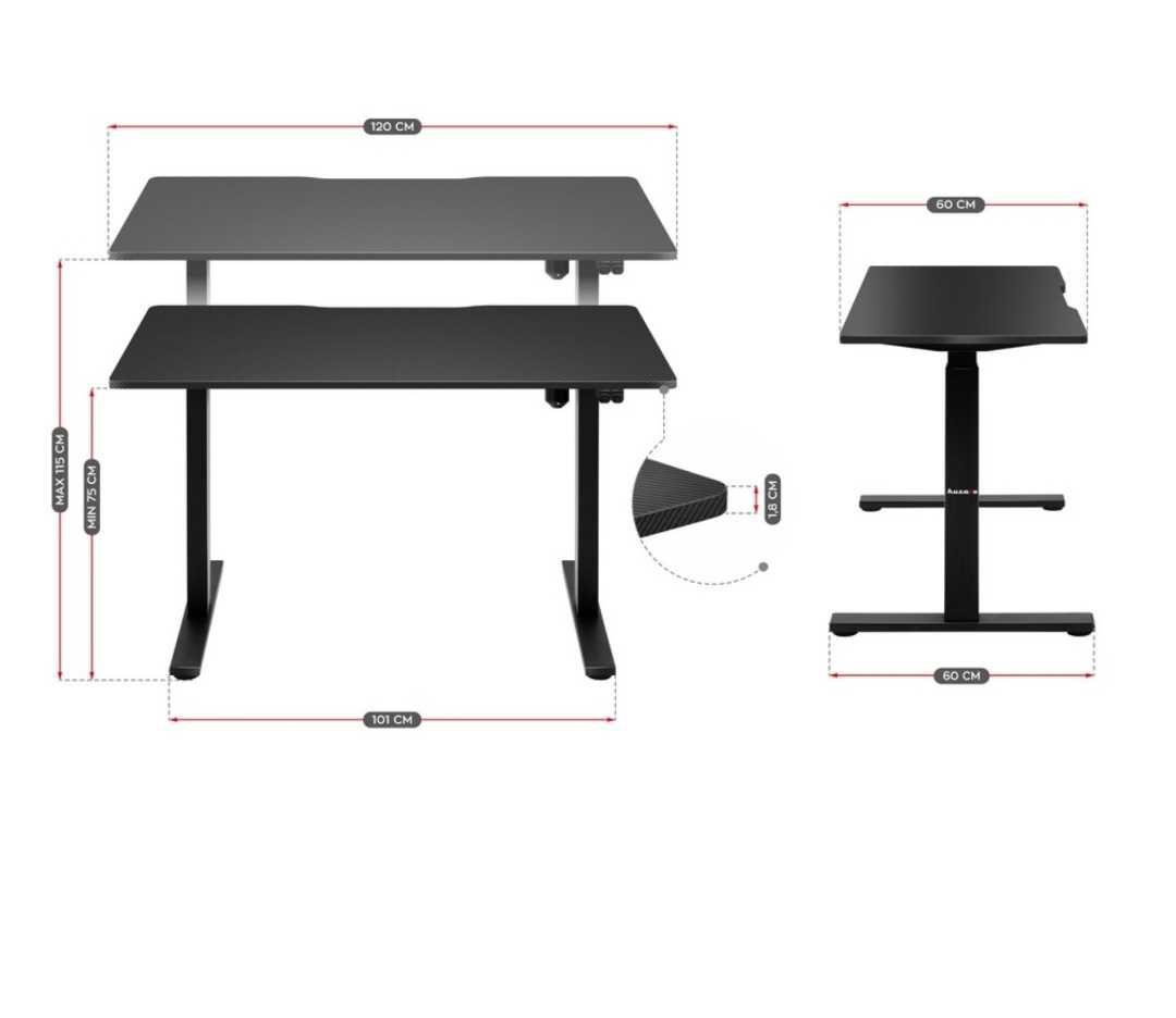 Birou Electric Reglabil Pe Inaltime- Huzaro