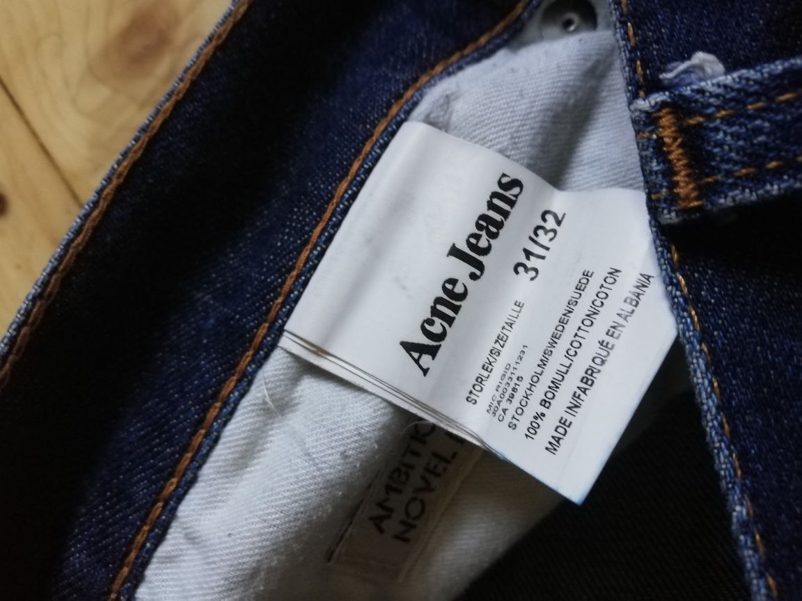 Designer Denim Jeans - Acne Studios / Obey X Love Me