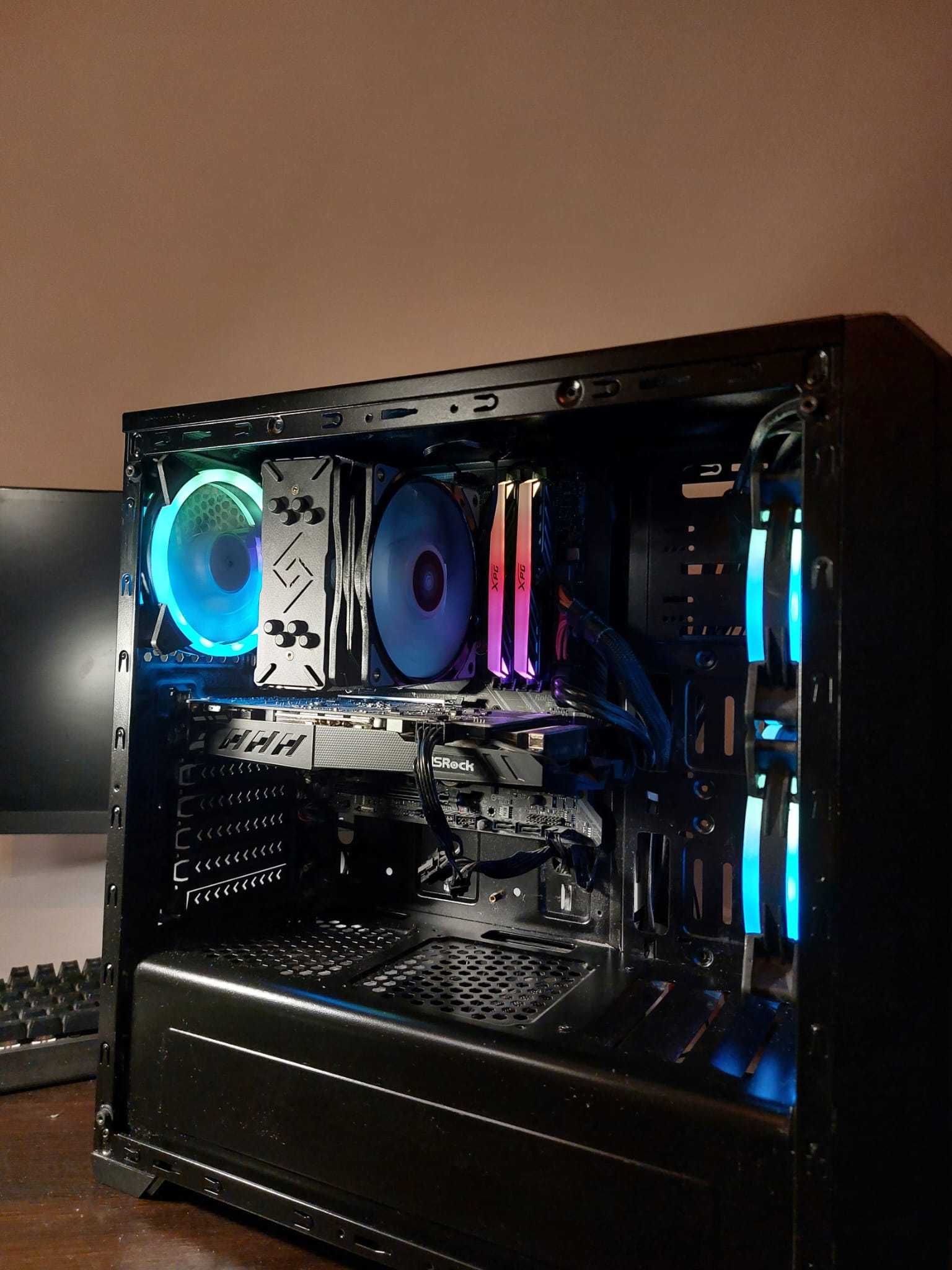 PC Gaming Intel i5 Rx580 8gb 16gb RAM RGB