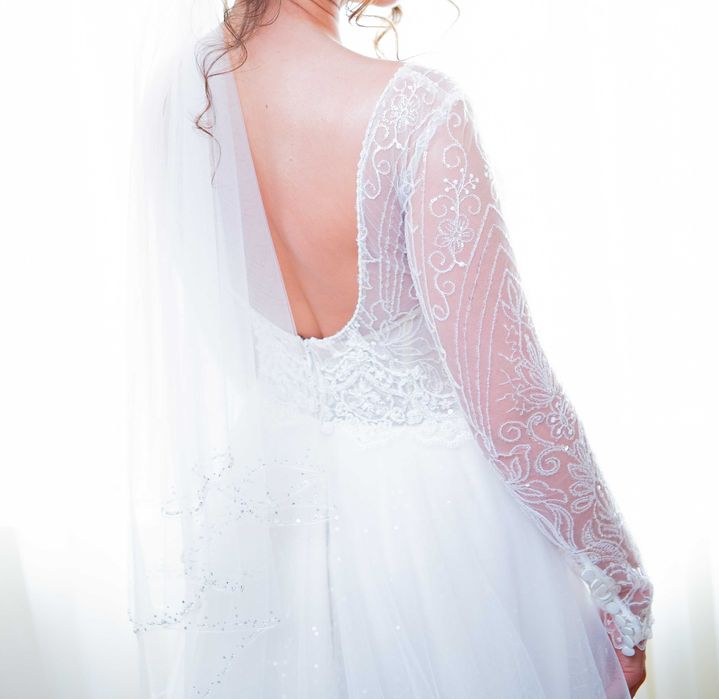 Rochie mireasa tip A- line