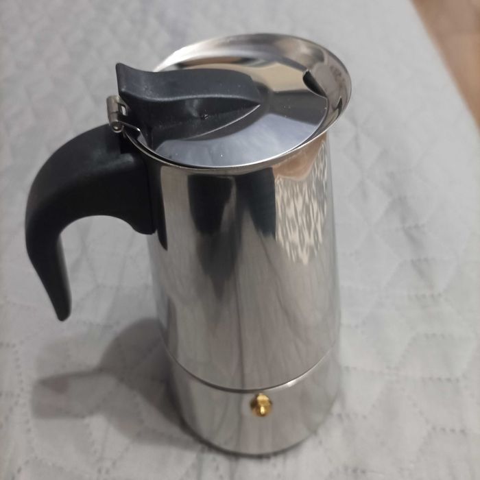 Иноксова кафеварка Индукционна, Газов, керамичен котлон