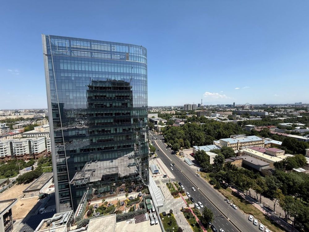 Tashkent City Новостройка Central Plaza 2 комнатная 19 этаж, 74м2