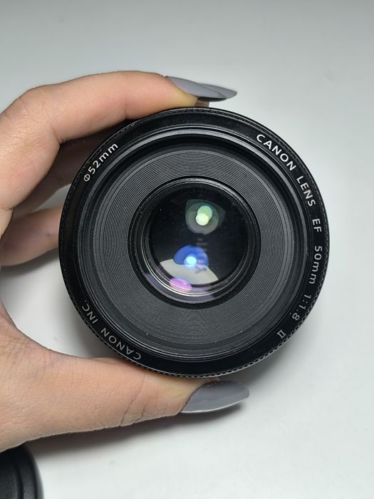 Obiectiv canon EF 50mm II