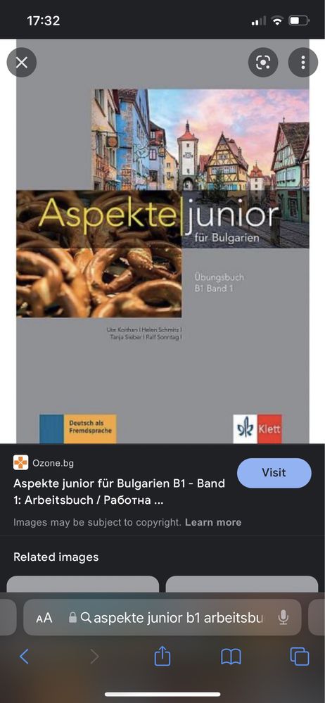 Учебници по немски Aspekte junior B1 band 2