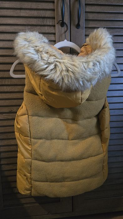 Мек пушенето жълт елек Zara