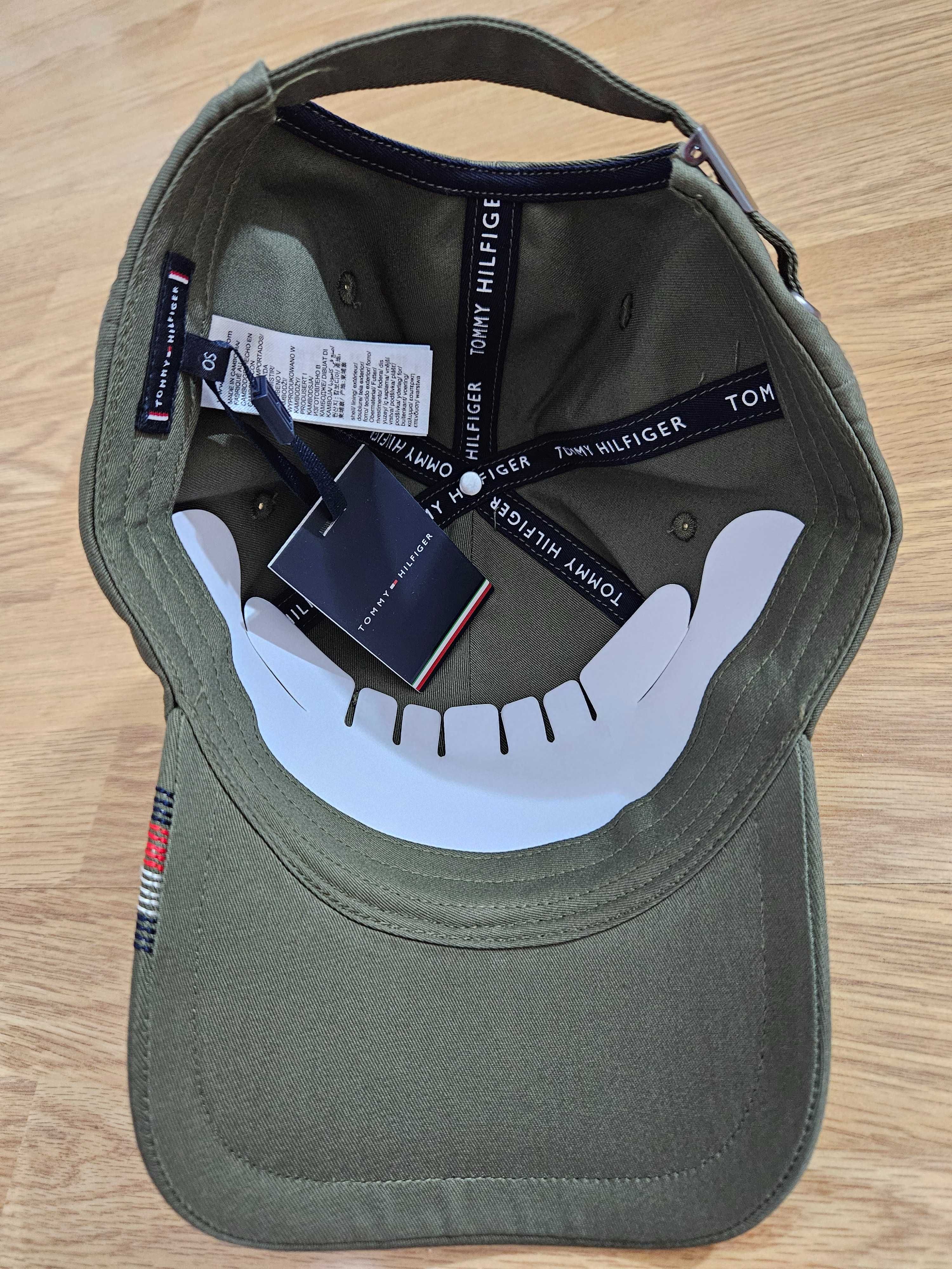 SAPCA Tommy Hilfiger BASEBALL cu Șase Panouri și BRODERIE LOGO